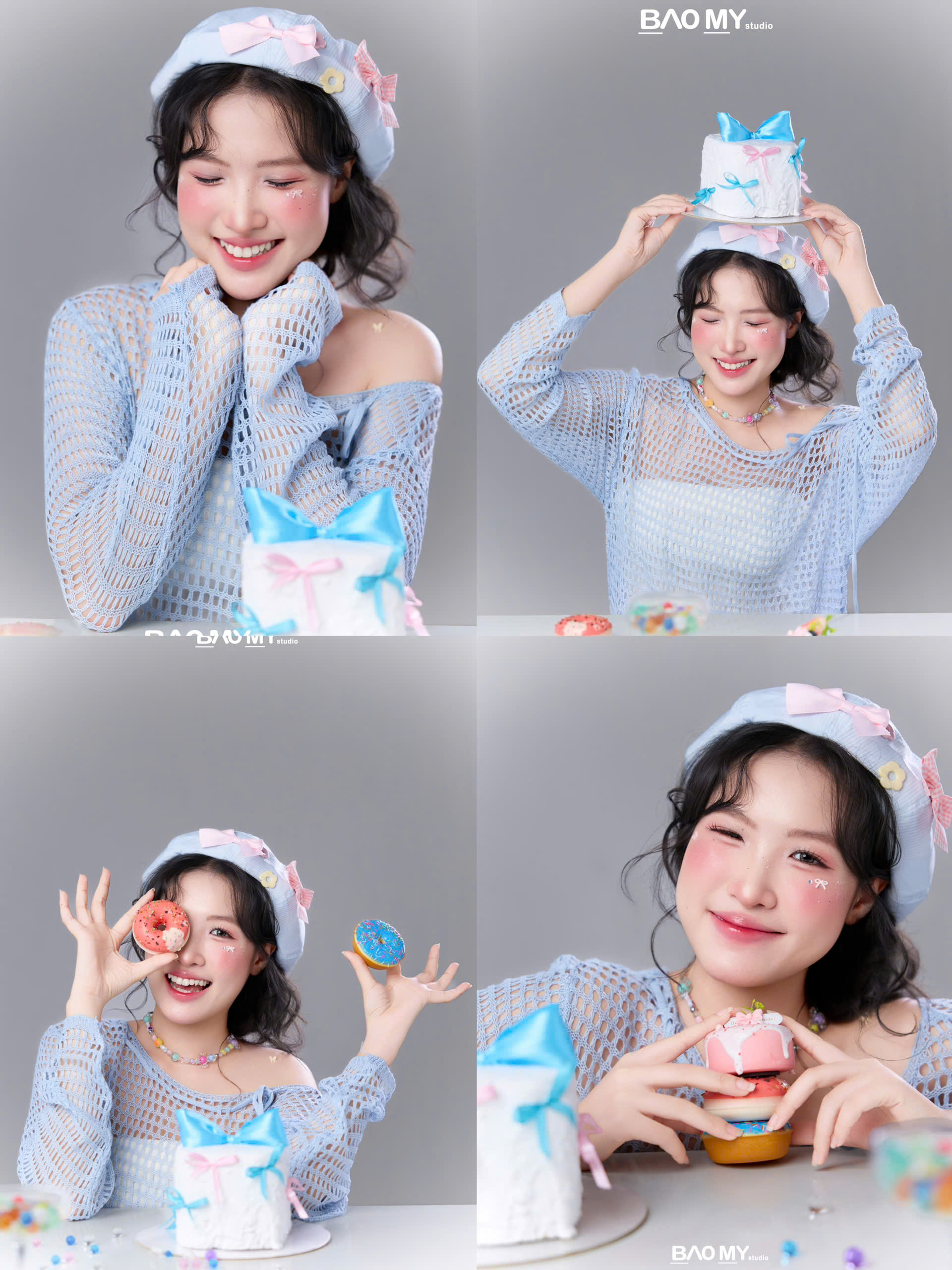 A SINH NHẬT MŨ XANH